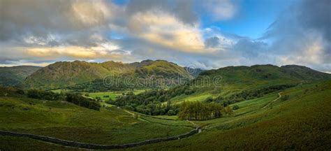 Borrowdale Valley, Lake District Stock Image - Image of beautiful, park ...