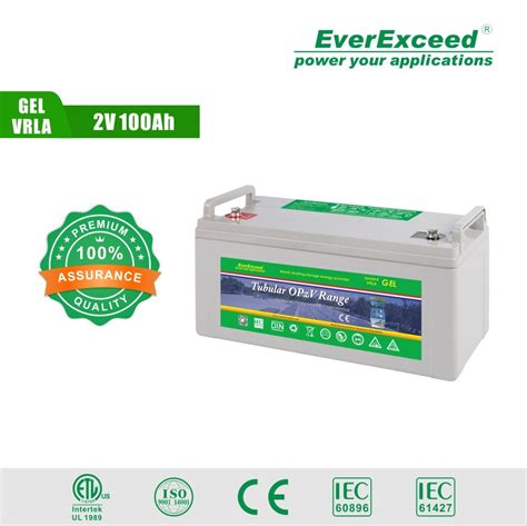 Deep Cycle Tubular Gel Solar Batteries 12v 100ah Opzv Battery China Vrla Battery And Lead Acid