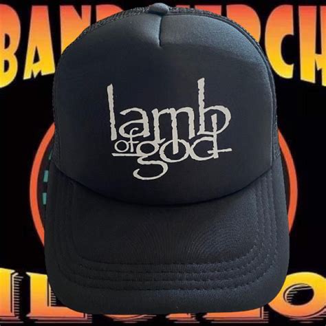 Lamb Of God Band Caps Shopee Philippines