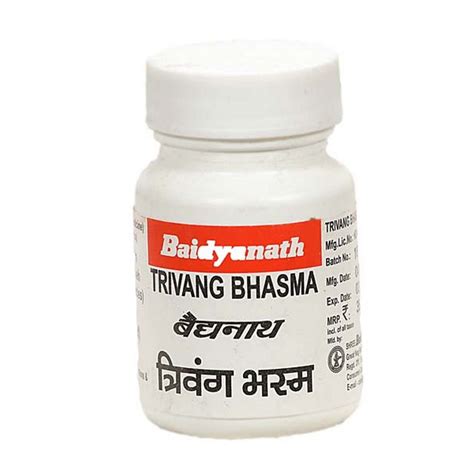 Trivang Bhasma Gm Baidyanath Ayurcentral Online