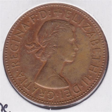 1964 England One Penny Coin For Sale Buy Now Online Item 96805