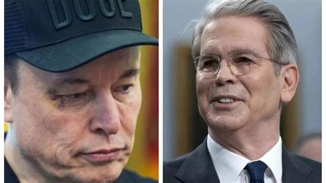 Like a rugby player: Elon Musk hit Scott Bessents ribcage after