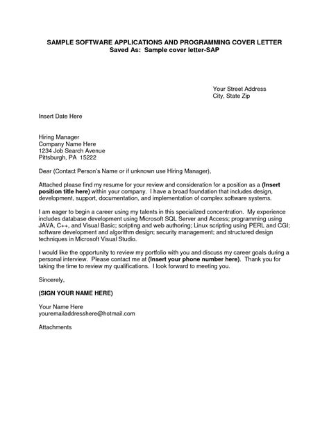 How To Address A Cover Letter Without A Name Resume Cover Letter