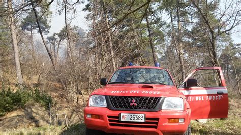 Vasto Incendio Di Un Bosco A Molare