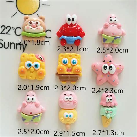 Wholesale Kawaii Cartoon Characters Flatback Resin Charm Head Butt Flat