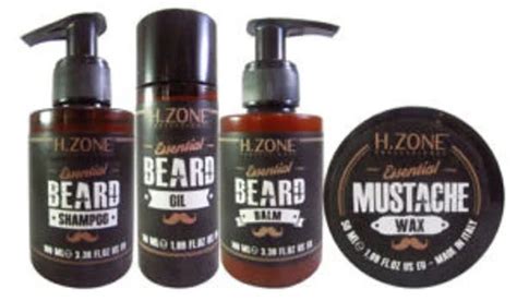 Hzone Professional Essential Beard 4 Pack Kit Manmohni