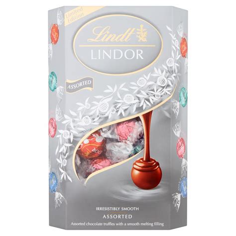 Lindt Lindor Pralinki Z Czekolady Mlecznej I Bia Ej Z Nadzieniem G