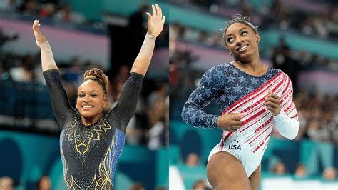 Rebeca Andrade Outshines Simone Biles On Vault Draws Online Acclaim