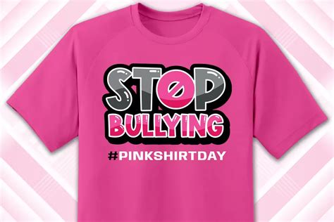 Pink Shirt Day Standing Up Against Bullying K Gay Desert Guide Palm