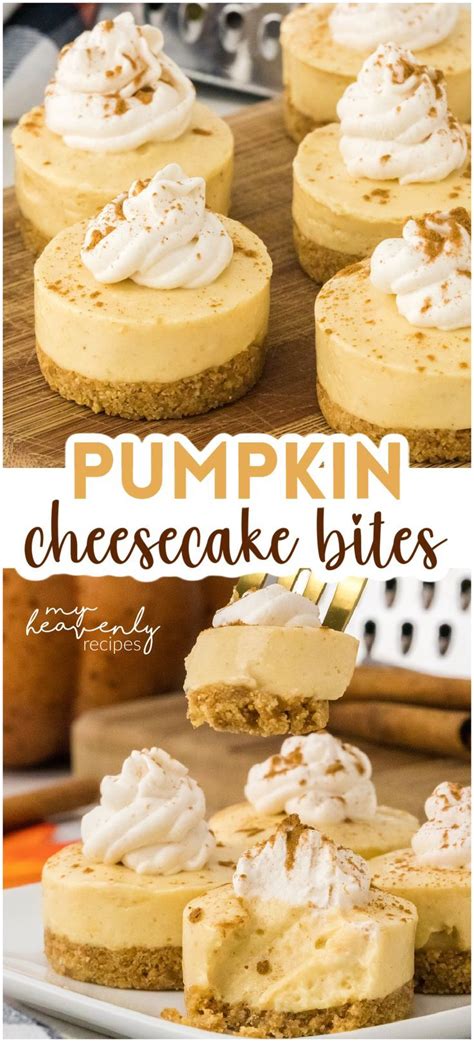 Easy Pumpkin Cheesecake Bites Recipe For Fall