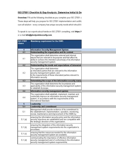 Iso 27001 Checklist Template Ad Simplify The Complex And Tedious Process Of Becoming Iso 27001