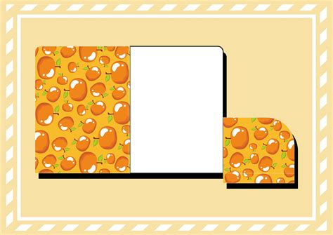 File Folder Design with Orange Theme Graphic by Arief Sapta Adjie · Creative Fabrica