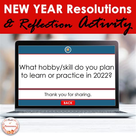 New Year Resolutions and Reflection Game | Made By Teachers