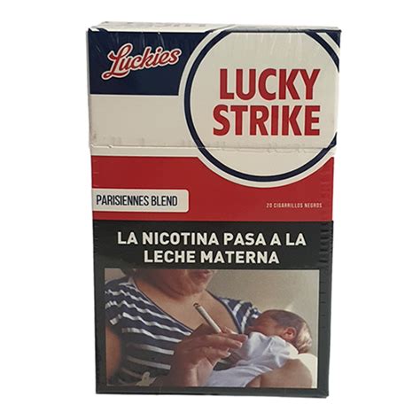 Cigarrillos Lucky Strike Paris Box Golozinas Luj N