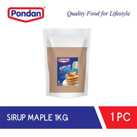 Jual Pondan Sirup Maple 1Kg Shopee Indonesia