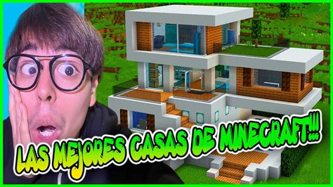 Las Mejores Casas De Minecraft Cómo Hacer Una Casa Moderna FÁcil Y