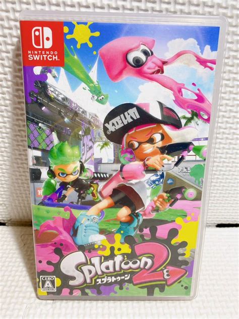 Yahooオークション Nintendo Switch ソフト Splatoon2 スプラトゥ