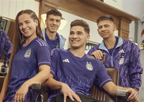 Camiseta Suplente Adidas De Argentina Mundial 2022