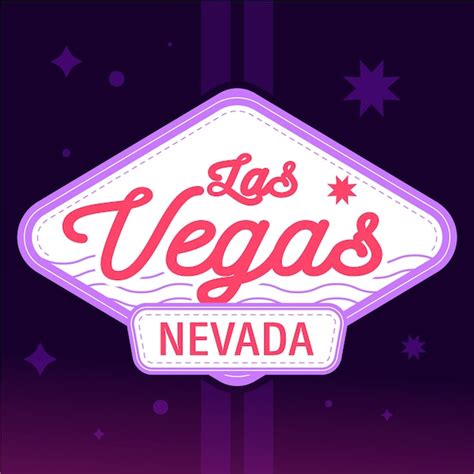 Letras De Signo De Las Vegas Vector Gratis