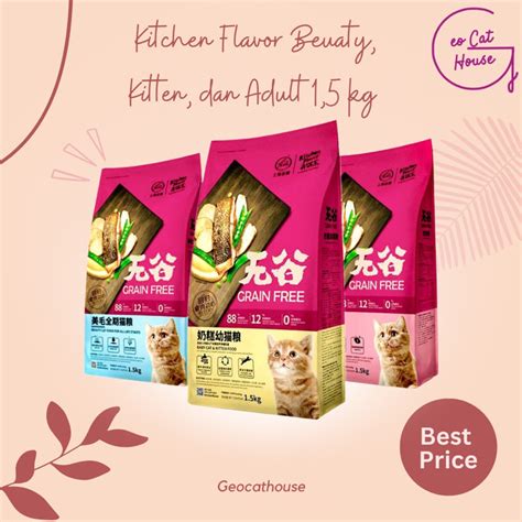 Jual Kitchen Flavor Kg Freshpack Beauty Adult Kitten Hair Skin No