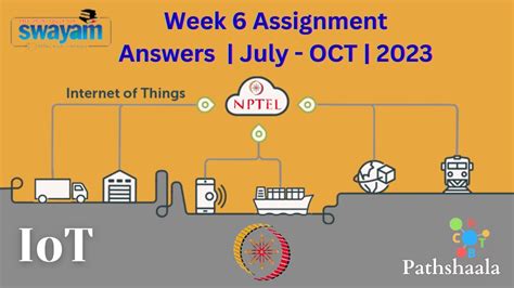 Internet Of Things Week 6 Assignment Answers Jul Oct 2023