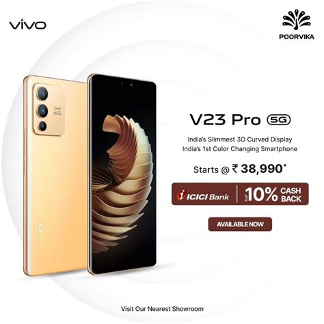 Everything You Need To Know About Vivo V23 Pro 5g Smartphone Poorvika