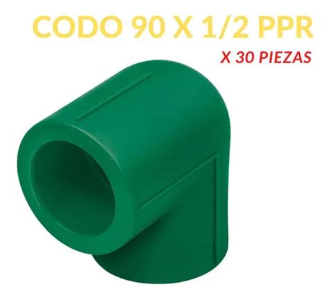 Codo X Ppr Termofusion Verde Mercadolibre