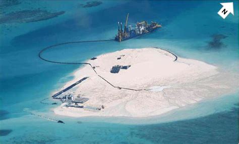 China is Building Artificial Islands in Disputed South China Sea Territory