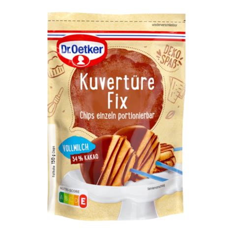 Dr Oetker Kuvert Re Fix Vollmilch G Von Dr Oetker Online Kaufen