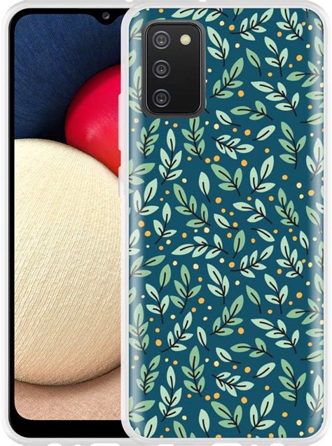 Samsung Galaxy A S Hoesje Blaadjespatroon Designed By Cazy Bol