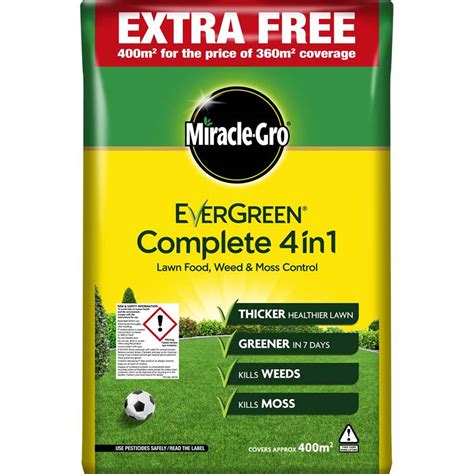 Miracle Gro Evergreen Complete 4 In 1 14 Kg