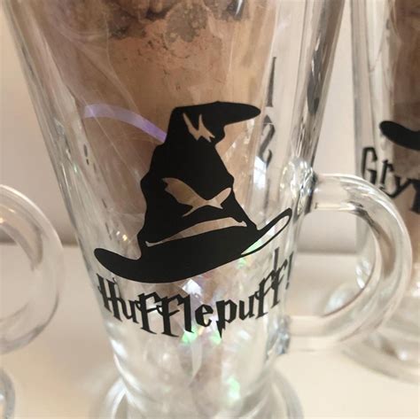 Harry Potter Hot Chocolate Set Double Sided Personalised Etsy