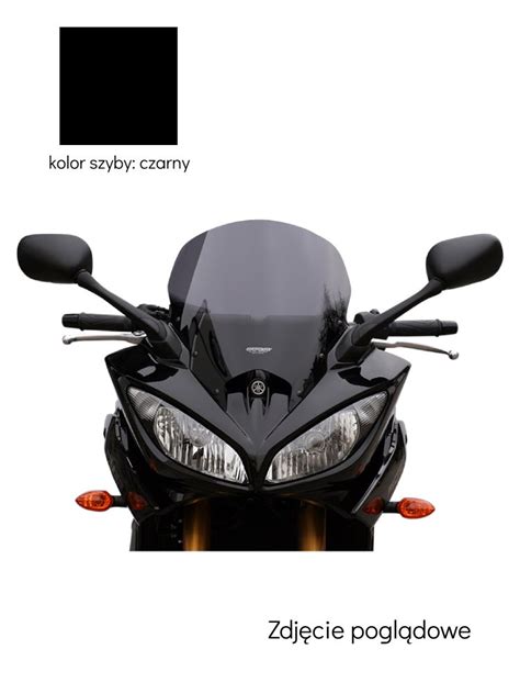 Szyba motocyklowa MRA Oryginalny kształt O Yamaha FZ 8 Fazer czarna