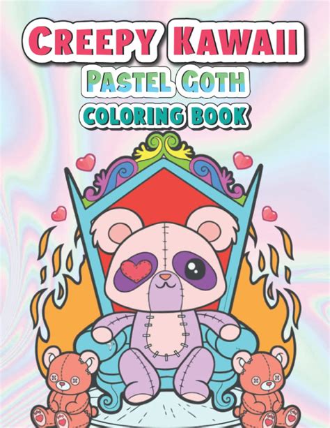 Buy Creepy Kawaii Pastel Goth Coloring Book Kawaii And Spooky Gothic