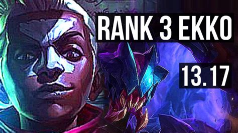 Ekko Vs Rek Sai Jng Rank Ekko Winrate Legendary