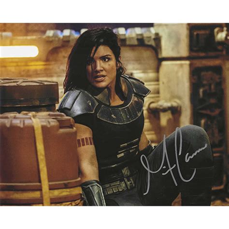 Gina Carano Autographed 8"x10" Photo (The Mandalorian)