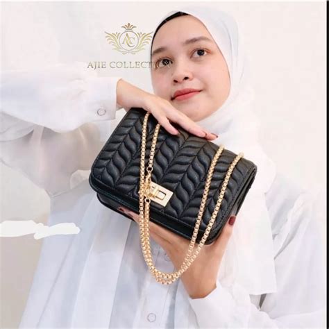 Jual Tas Selempang Wanita Ainun Bag Tas Wanita Slingbag Wanita