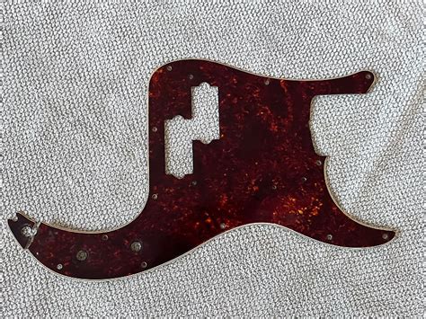 Fender Precision Bass Pickguard Tortoise Reverb