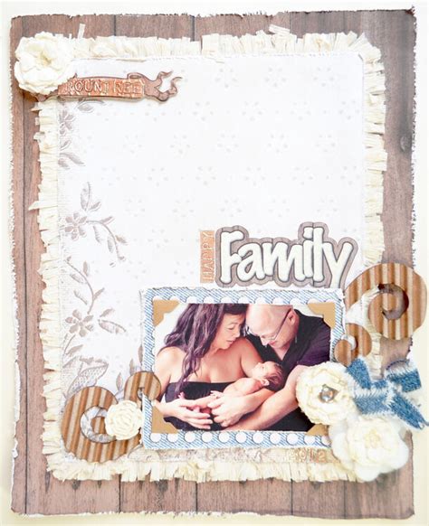 Family layout - Project Idea - Scrapbook.com