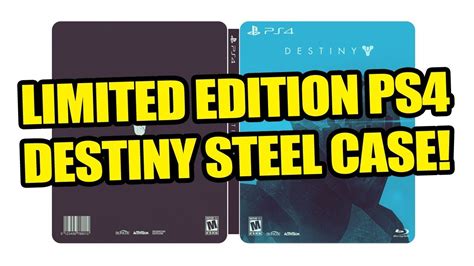 Destiny Ps4 Special Edition Steel Case Fan Made Youtube