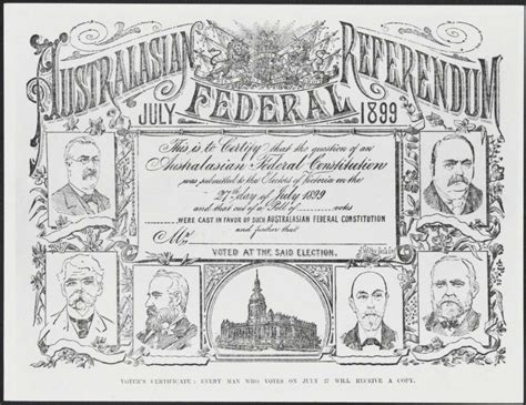 Federation of Australia Proclaimed c 1901 » POI Australia