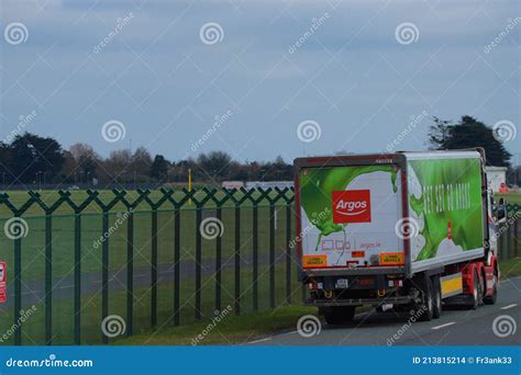 Argos Truck editorial stock image. Image of ireland - 213815214