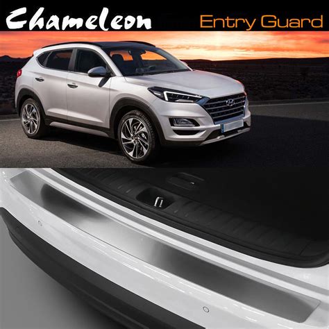 Laser Engraved Boot Guard Hyundai Tucson Boot Protector 2018- Chameleon ...