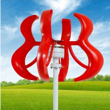 Owell Industries Gourd Shape Wind Turbine Vertical Axis Wind Turbine