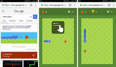 El Clásico juego de la Serpiente de Nokia gracias a Google sin descargas
