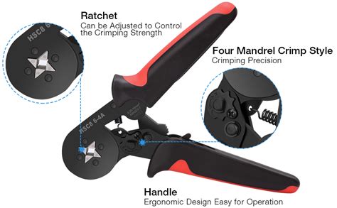 Ferrule Crimping Tools Wire Pliers - 1800 PCS Wire Ferrules with Crimpers Pliers Kit for ...