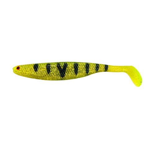 Westin Shad Teez Slim Cm Limited Edition Yellow Danger Gummifisch