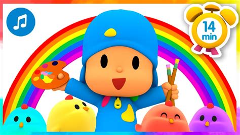 Aprenda Pocoyo Cores M Sica Infantil Min Desenhos