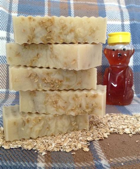 Honey Oatmeal Soap Homemade Artisan Bestseller For Sensitive Skin