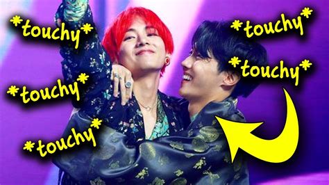 Bts Being Touchy With Each Other 🤭 Youtube